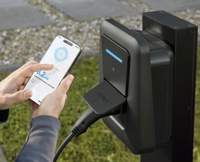 borne de recharge  witty hager